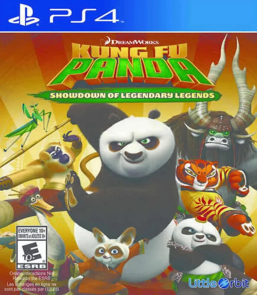 Kung Fu Panda: Sizehowdown of Legendary Legends PSize4 (Brand New Factory Sizeealed USize Ve