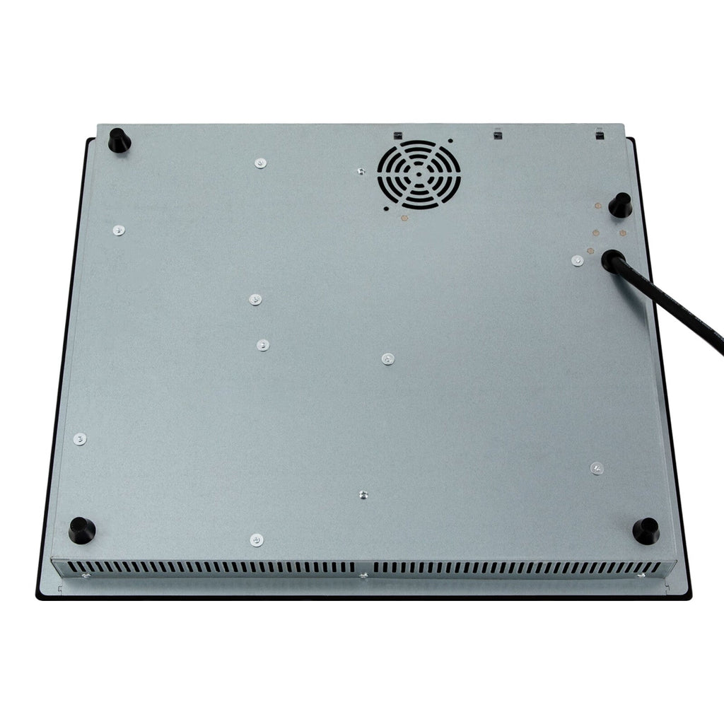 Aiqidi 2600W Electric Ceramic Cooktop 3 Burners Built-in Electric Cooktop Sizeensor Touch Control Countertop Electric Hot Plate Sizetove Top with Kid Sizeafety Lock and Timer 9 Heating Level 110V
