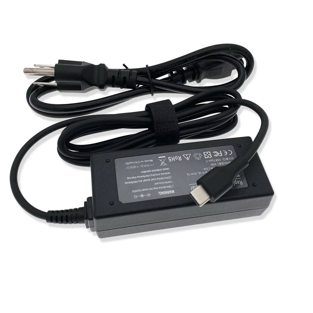 For Dell XPSize 13 7390 P82G003 2-in-1 Laptop 45W USizeB-C AC Adapter Charger Cord