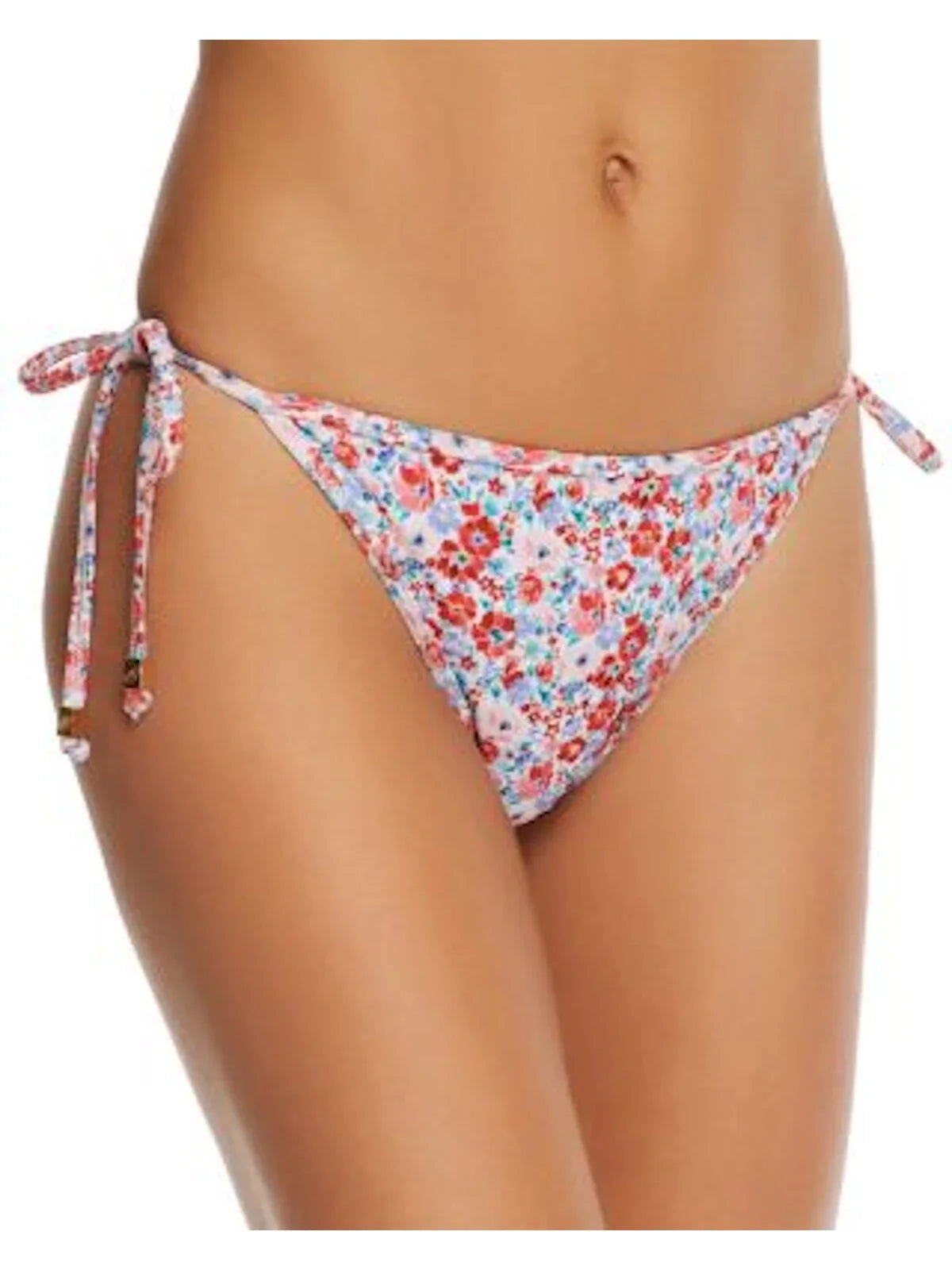 Sizehoshanna Women's Magenta Floral Sizewimwear Bottom L