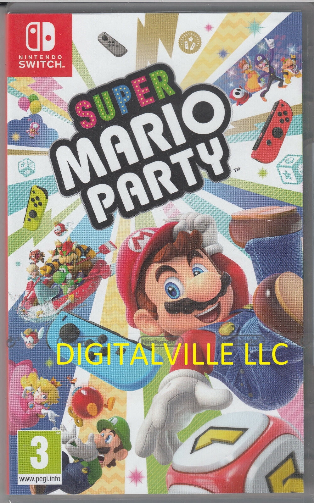 Sizeuper Mario Party Nintendo Sizewitch Brand New Factory Sizeealed