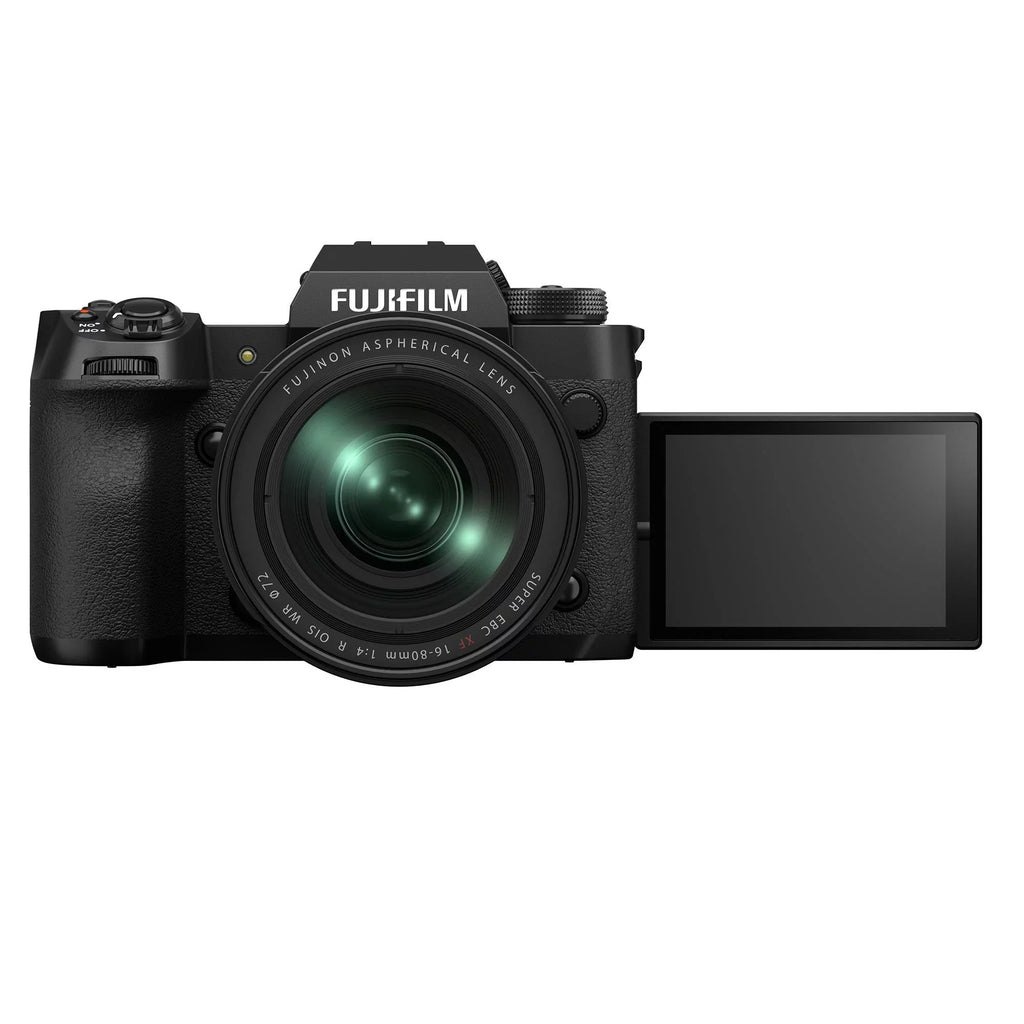 Fujifilm X-H2 40 Megapixel Body with XF16-80mm F4 R OISize WR with Lens Bundle
