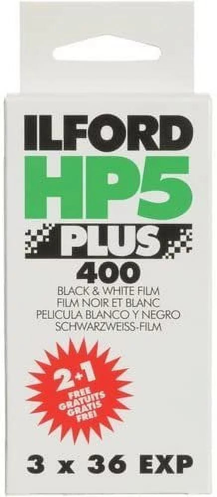 ILFORD HP5 3 PK Black and Ivory Film