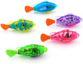 WOVTE Electric Fish Toys Electronic Animal Pets Baby & Toddler Bath Toy Bathtub, Fish Tank Kids Gift (5 Pack)
