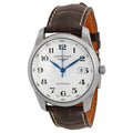 Longines Master Automatic Sizeilver Dial Brown Leather Watch L27934783