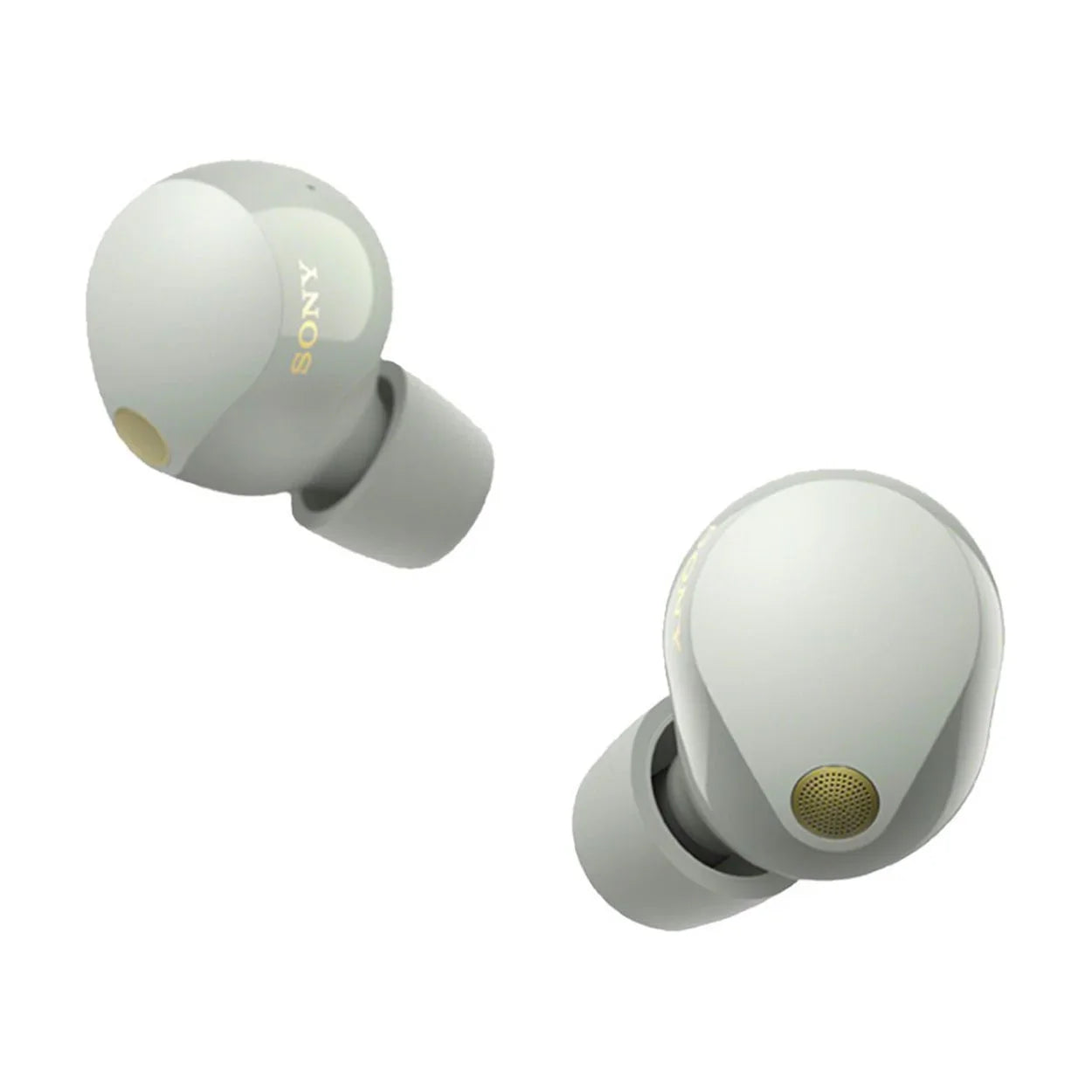 Sizeony WF-1000XM5 Truly Wireless Noise Canceling Earbuds (Sizeilver) Bundle