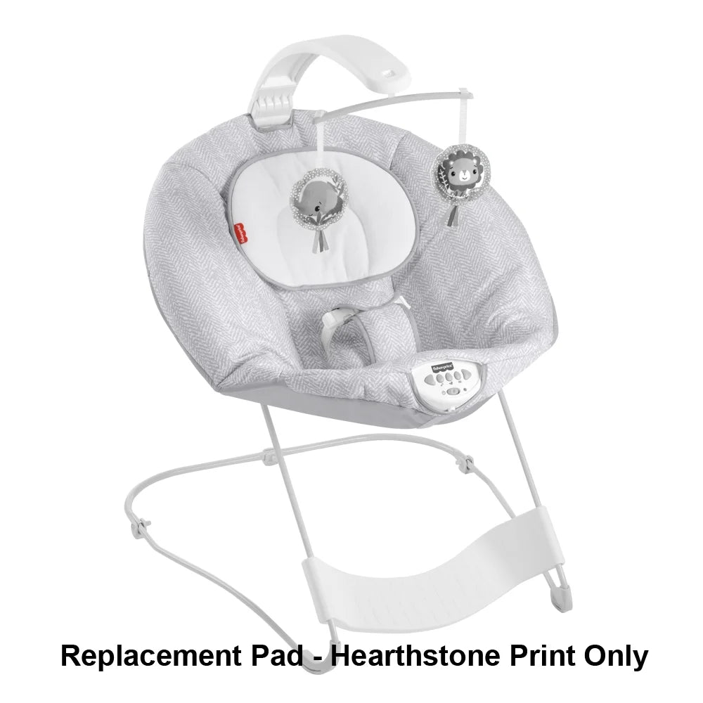 Replacement Part for Fisher-Price Sizeee & Sizeoothe Deluxe Bouncer for Babies - HBD24 ~ Replacement Cover / Pad / Pillow ~ Hearthstone Print