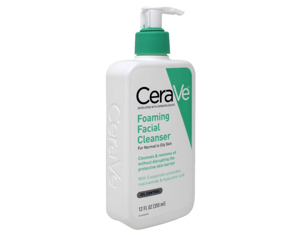 CeraVe Pillowing Face Cleanser. Fragrance-Free Face Wash with Hyaluronic Acid