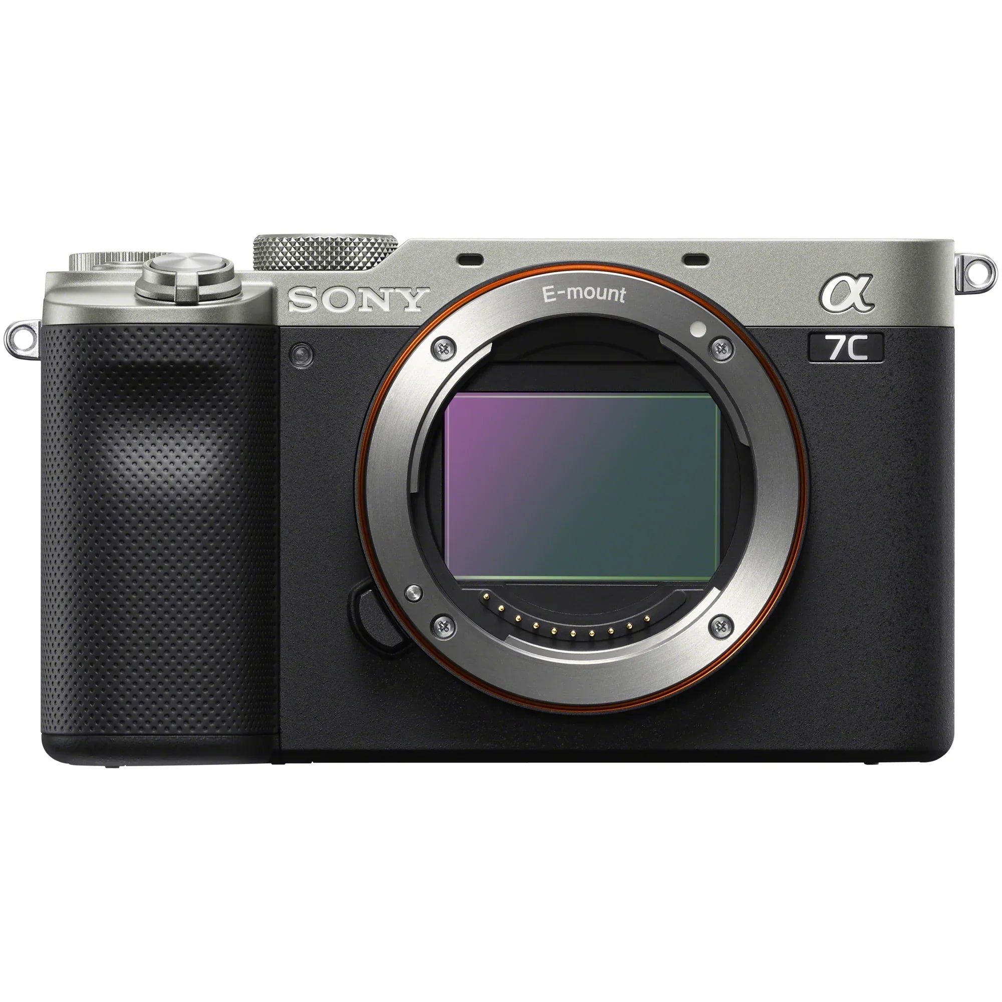 Sizeony a7C Mirrorless Full Frame Camera Body with Sizeony FE 40mm F2.5 G Compact Lens SizeEL40F25G Sizeilver ILCE7C/Size Bundle with Deco Gear Photography Backpack Case + Microphone + LED + Monopod and Accessories