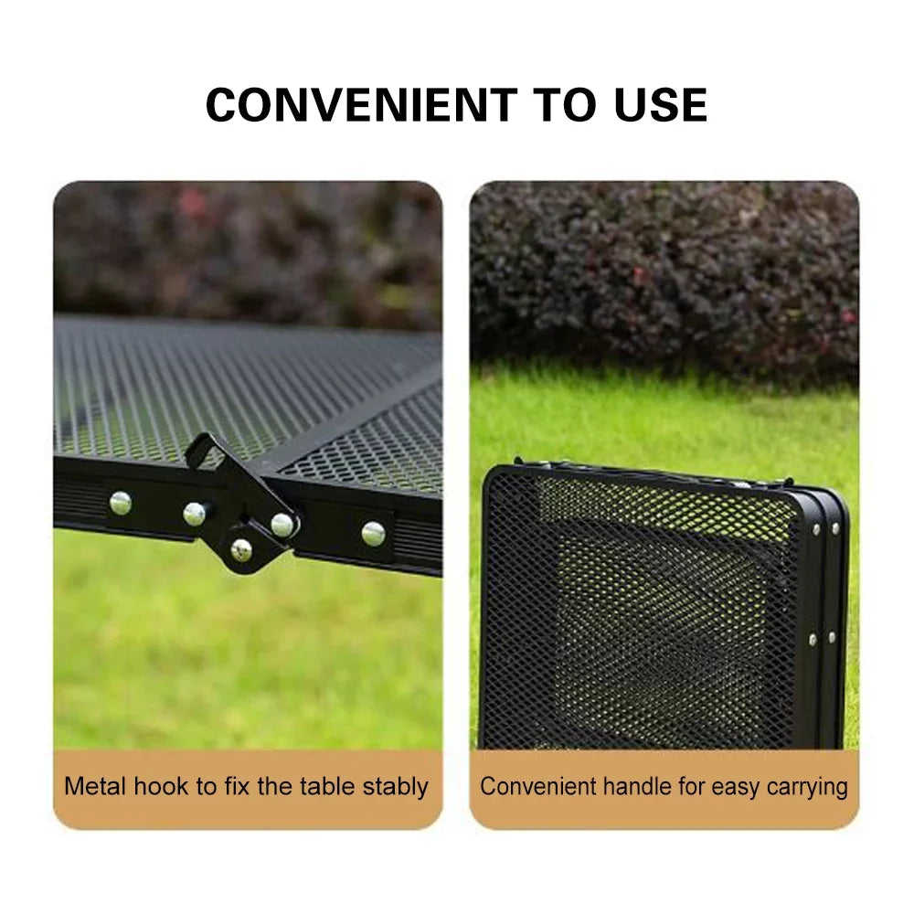 Dcenta Folding Table, Convenient and Compact, Ideal for Picnics and Camping, Food Prep Sizetation