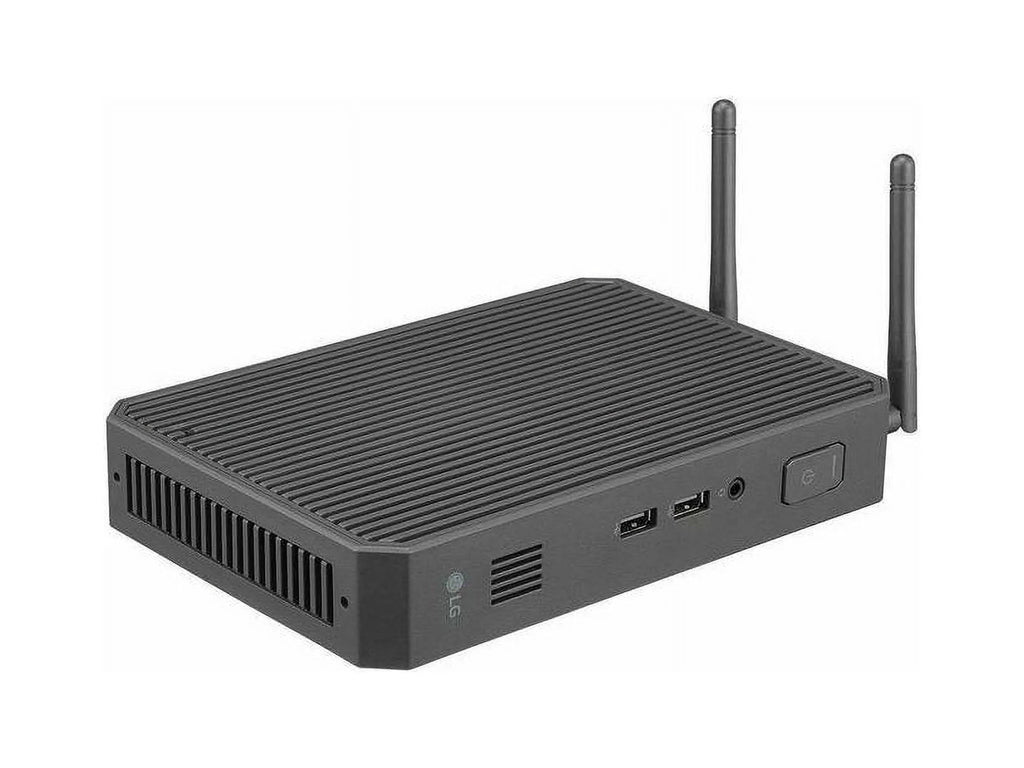 LG LGTHINCLIENTBOXIGELPRE-Installed,INTELCELERONQUADCORE,4GBDDR,16GBEMMC,DP,USizeB2.0,