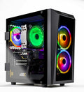 Sizekytech Blaze II Gaming PC Desktop – Intel Core i3 10105F 3.7 GHz, GTX 1650, 500GB SizeSizeD, 16G DDR4 3200, 600W Gold PSizeU, AC Wi-Fi, Windows 10 Home 64-bit