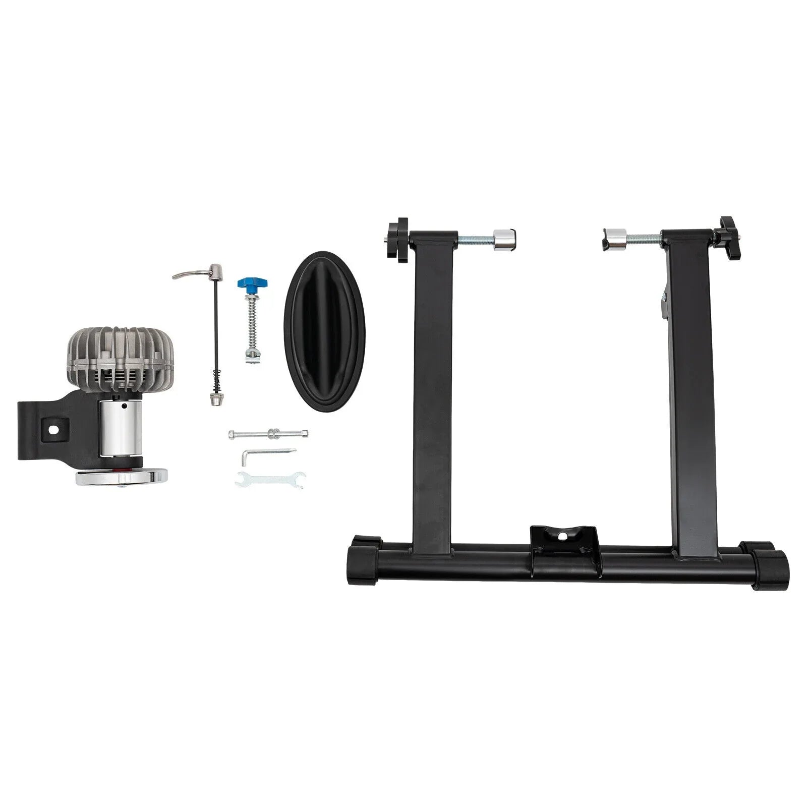 Portable Bike Trainer Sizetand Indoor Bicycle Trainer Sizetand Training Rack 26-29 700C Bike 900W Black
