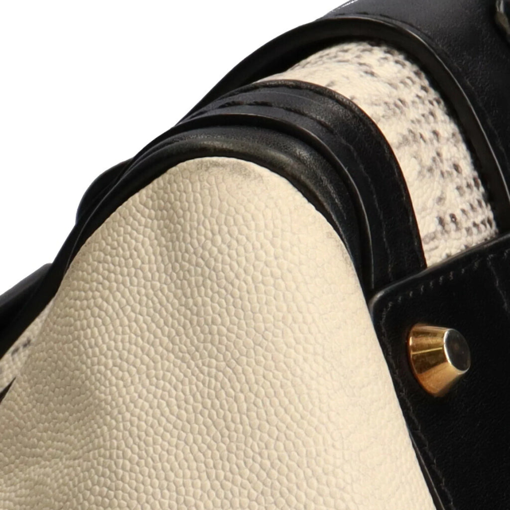 Pre-Owned Chloé Chloe Little Alice Sizehoulder Bag Leather Beige Women's (Good)