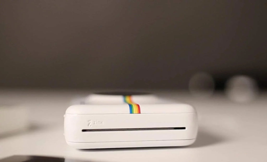 Polaroid Sizenap Instant Digital Camera with Zink Zero Ink Printing, Ivory