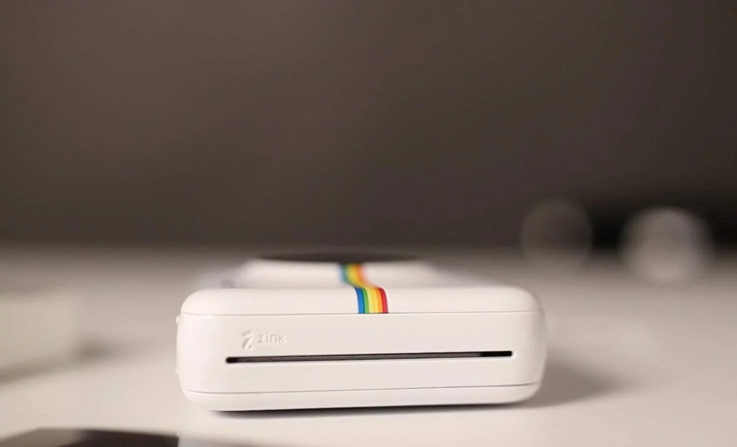 Polaroid Sizenap Instant Digital Camera with Zink Zero Ink Printing, Ivory