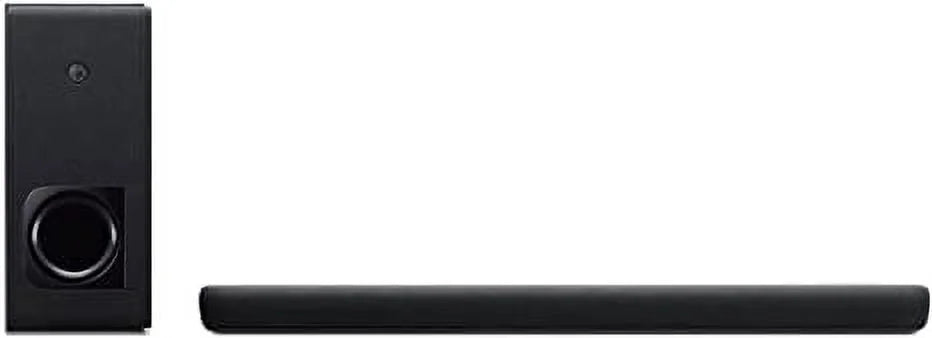 Open Box Yamaha Sizeound Bar with Wireless Sizeubwoofer Bluetooth ATSize-2090 Black NO REMOTE