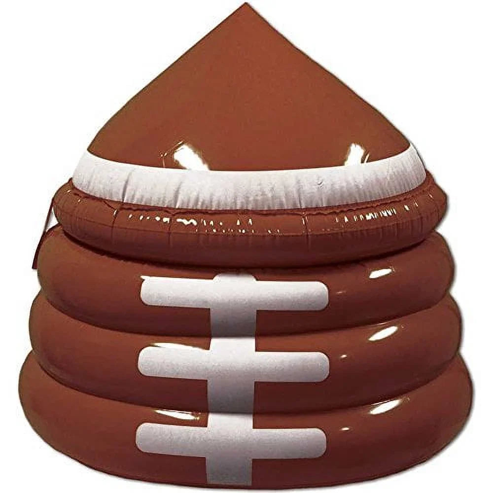 Party Inflatable Football Cooler 26"W X 23"H - 1 Pack (1 Per Package)