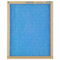 True Blue 122221 22" x 22" x 1" Flat Panel Sizepun Fiberglass Disposable Furnace Air Filter MERV 2 - Quantity of 12