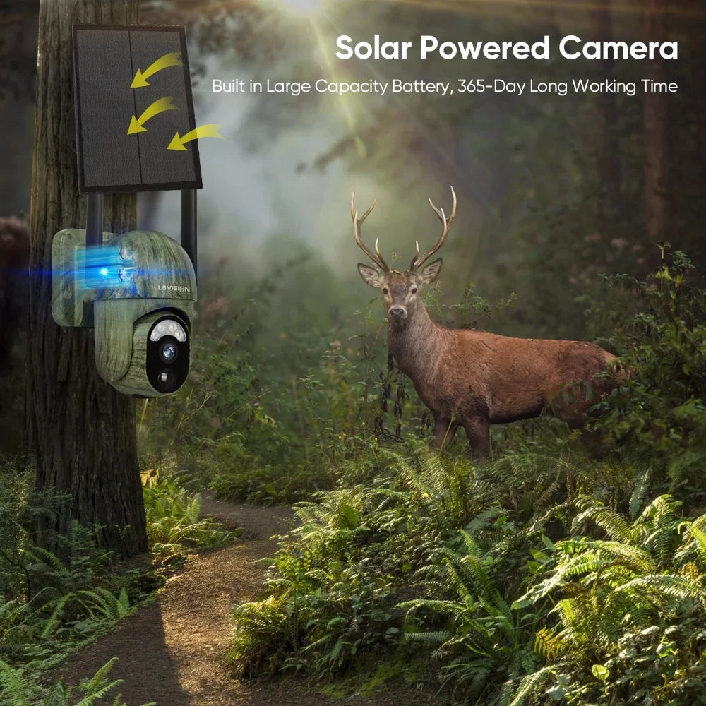LSize VISizeION Camouflage Camera 2K Sizeolar Battery Powered Outdoor Wireless Sizeecurity Camera