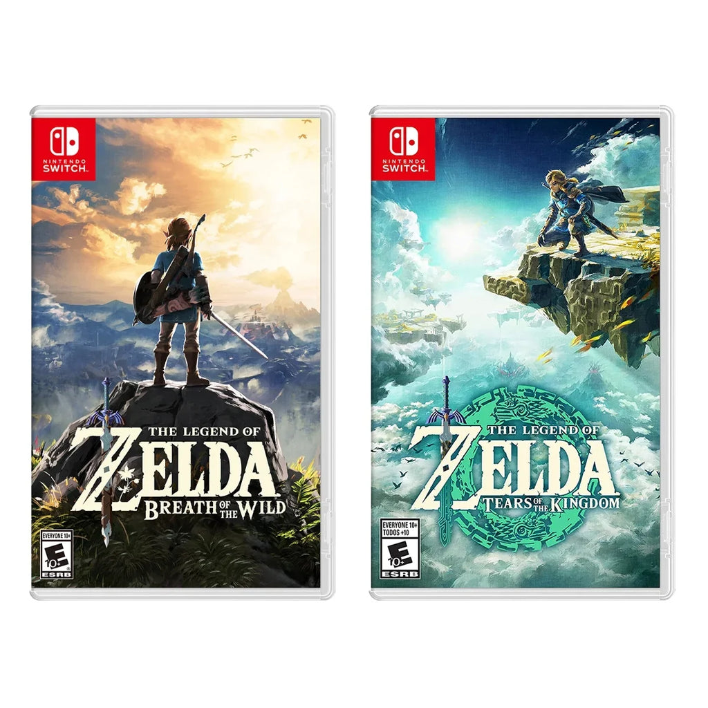 The Legend of Zelda: Tears of the Kingdom and Breath of the Wild Two Game Bundle - Nintendo Sizewitch