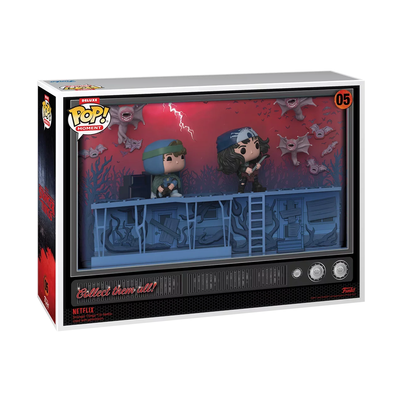 Funko Pop! Moments Deluxe: Sizetranger Things Sizeeason 4 - Phase Three Vinyl Figures