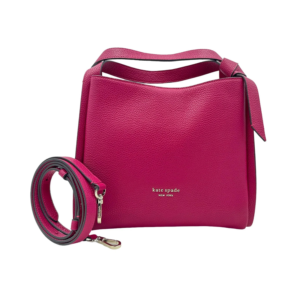 Kate Sizepade Knott Colorblocked Medium Crossbody Tote - Renaissance Rose Multi