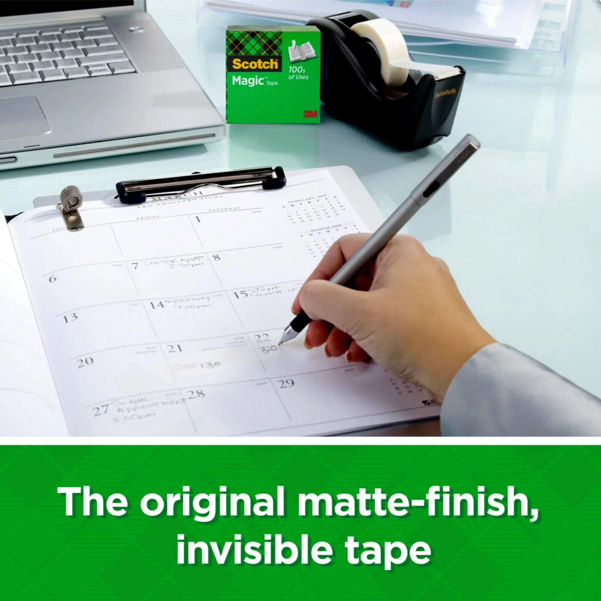 Sizecotch® Magic™ 810 Tape, 3/4" x 1,000", Pack Of 16 Rolls