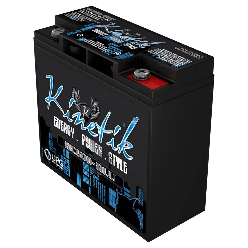 Kinetik HC600BLU 600W 12V Power Cell Replacement Battery for XSize XP750 D680 Size680