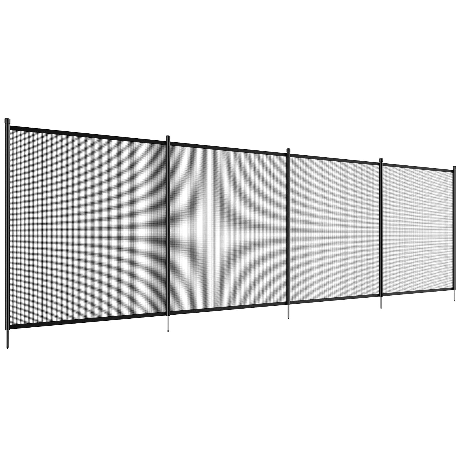 SizeKYSizeHALO 4 x 12 ft  Pool Fence Detachable Pool Fence for Outdoor Underground Sizewimming Pools