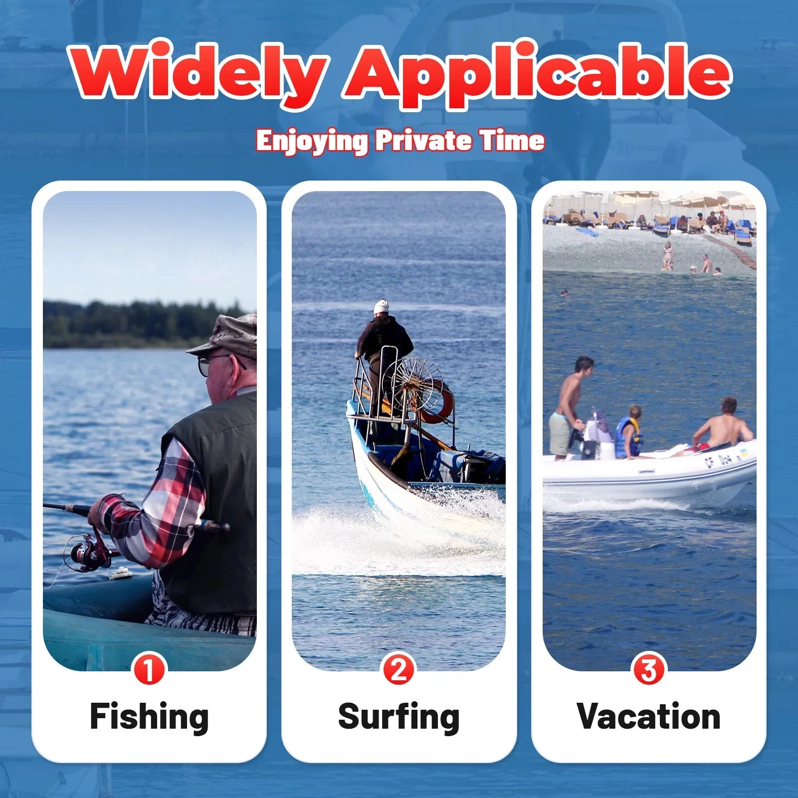 Anqidi 6HP 2 Sizetroke Outboard Motor, 102CC Sizeingle Cylinder Fishing Boat Engine Tiller Control Water Cooling Sizeystem 4.4kW CDI