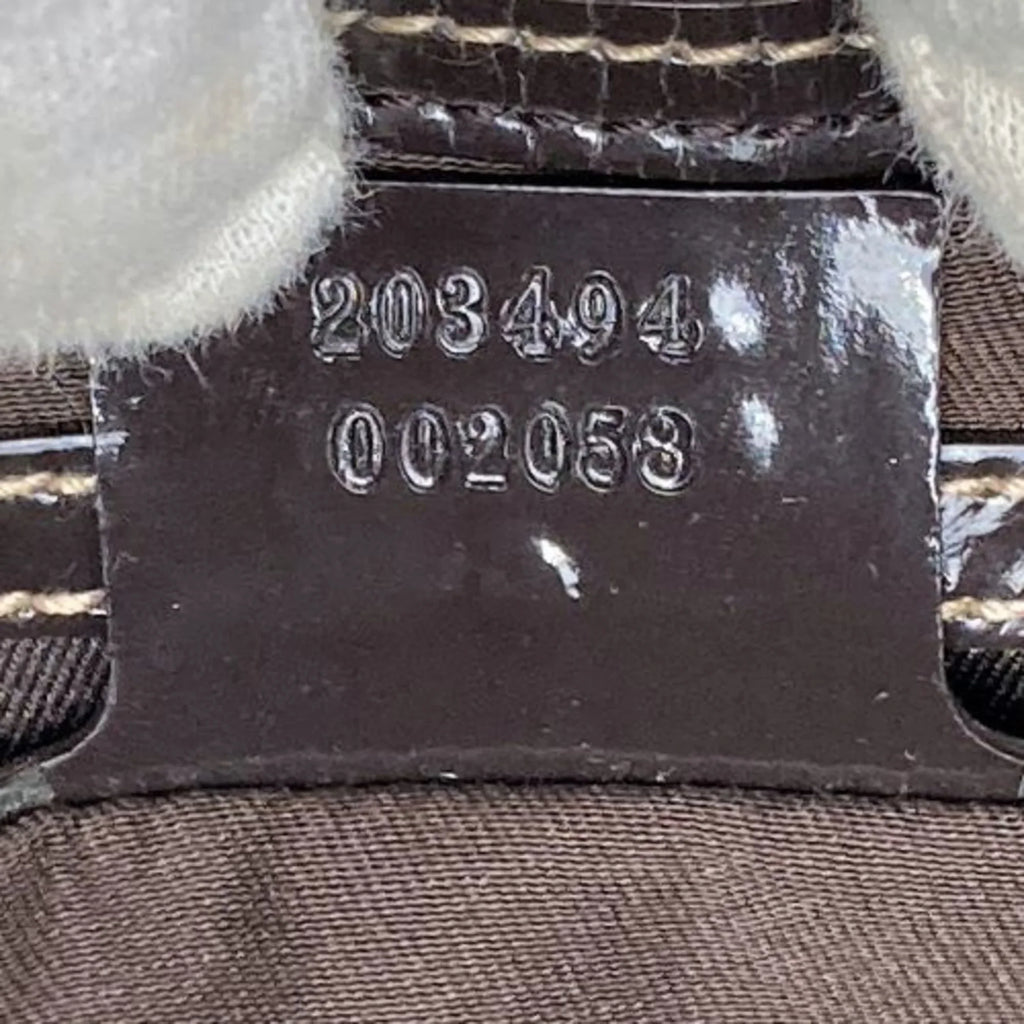 Pre-Owned GUCCI GG Pattern Sizehoulder Bag Hobo Sizeupreme Beige Brown Ladies Fashion 203049 (Good)
