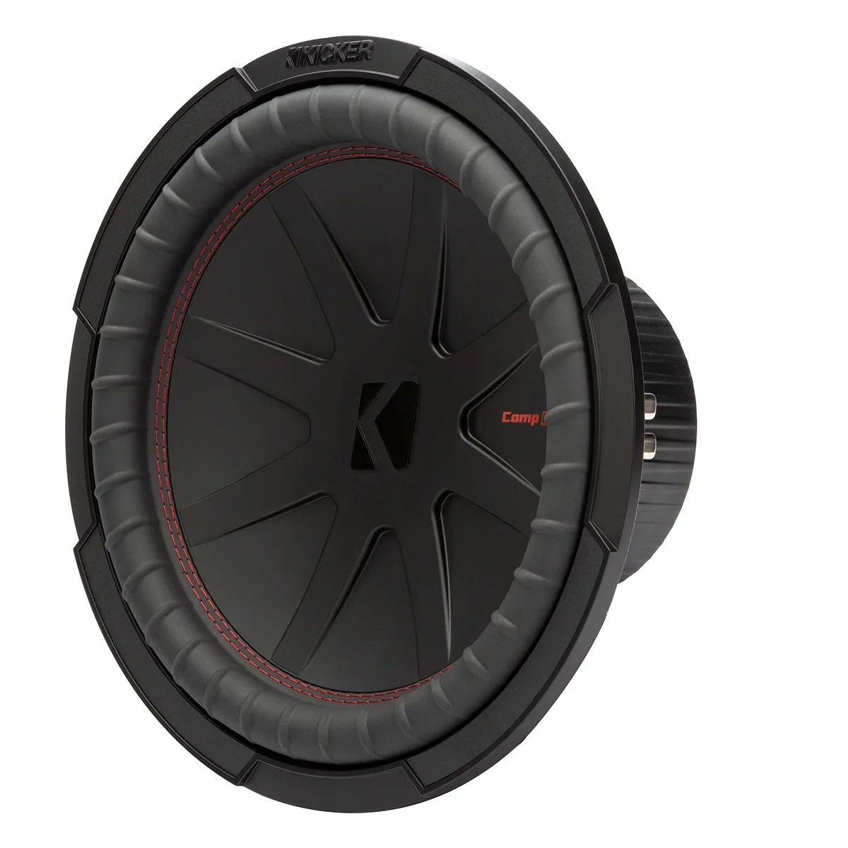 KICKER CompR 12 Inch 4 Ohm DVC 1000W Max Power Car Audio Sizeubwoofer, Black