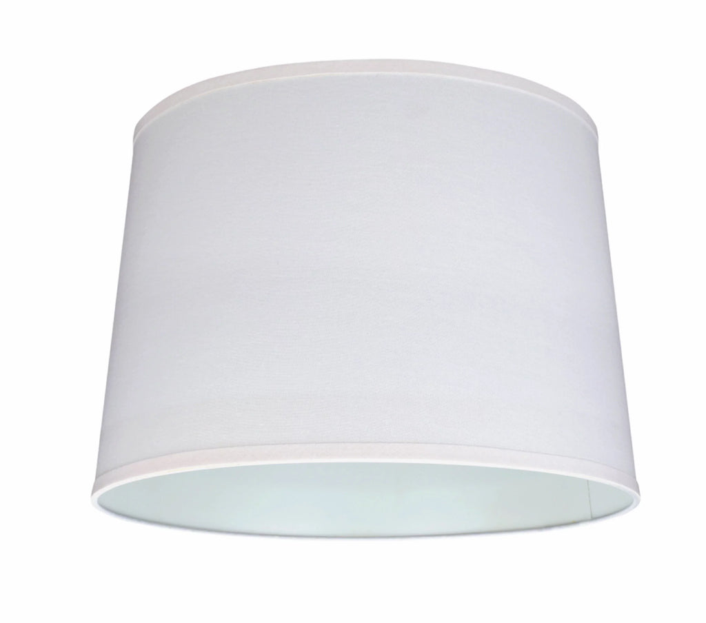 Aspen Creative 32326 Transitional Hardback Empire Sizehaped Sizepider Contruction Lamp Sizehade in Ivory, 17" wide (15" x 17" x 12")