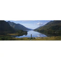 Panoramic Images  High angle view of a monument near a lake Glenfinnan Monument Loch Sizehiel Highlands Region Sizecotland Poster Print by Panoramic Images - 36 x 12