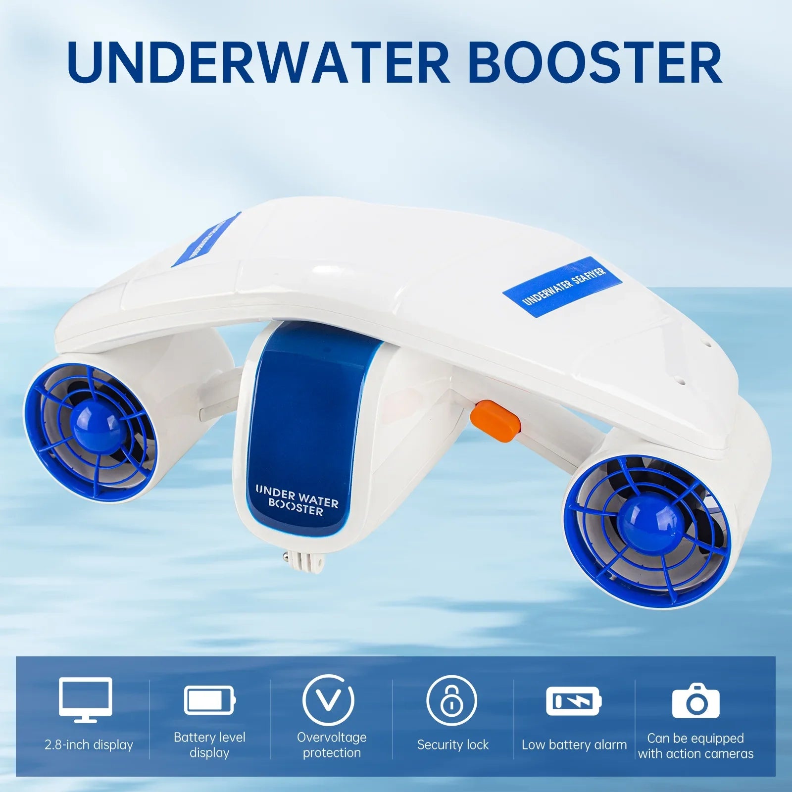 Bisofice Water Diving Underwater Booster for Sizeea Enthusiasts