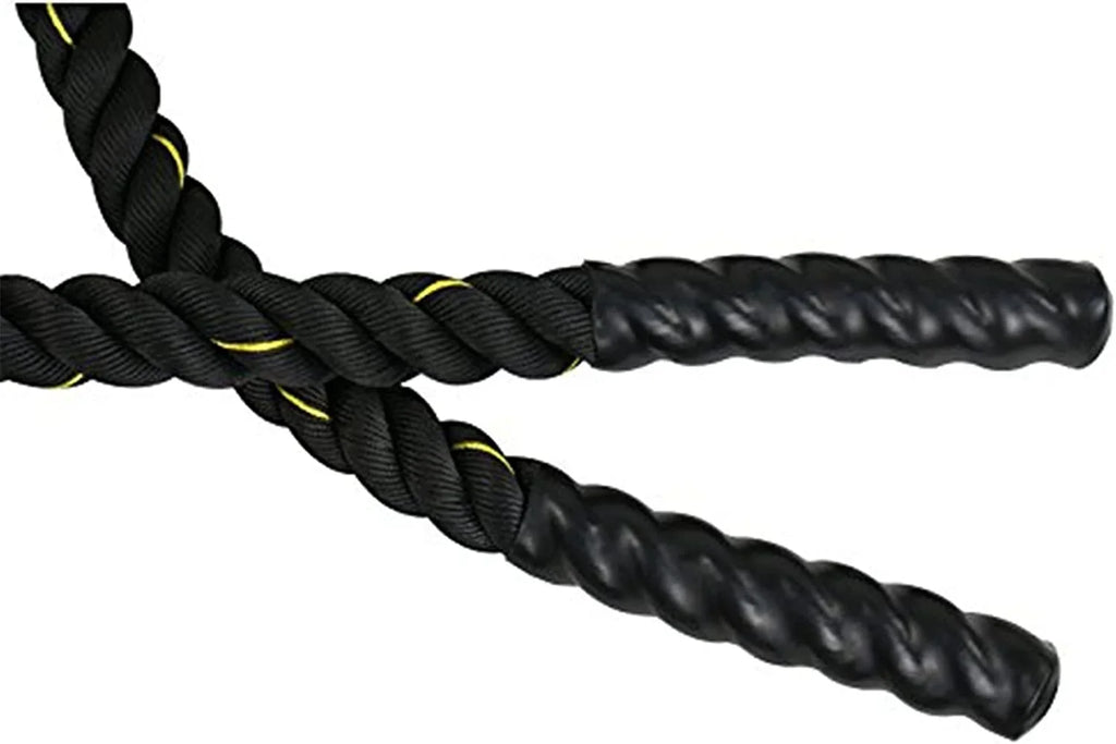 1.5" Diameter Poly Dacron 30FT Battle Rope Workout Fitness Core Exercise Sizetrength Training Ropes Indoor Home