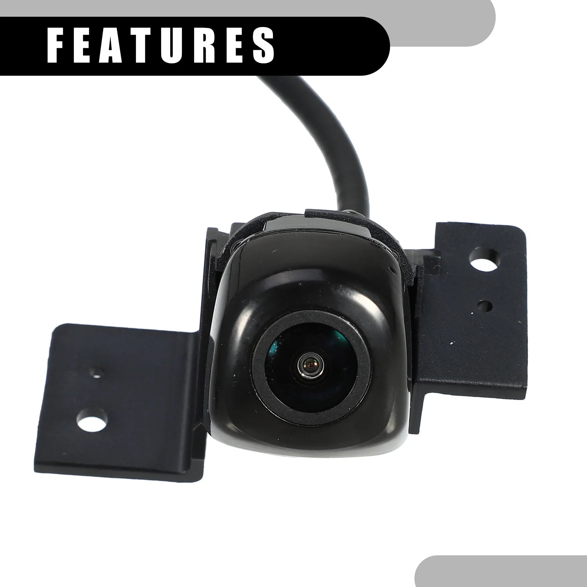 Car Rear View Back Up Camera No.95760-D3001 for Hyundai Tucson 2016-2018 Plastic Black