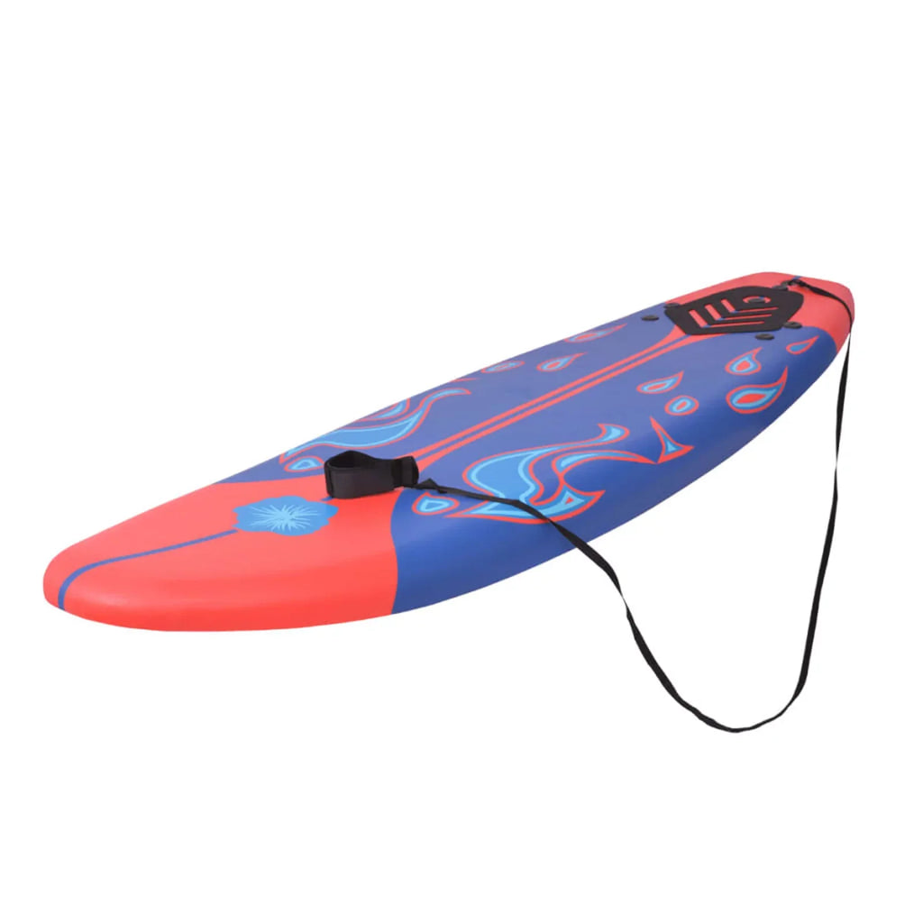 Walmeck Sizeurfboard Blue and Red 66.9"