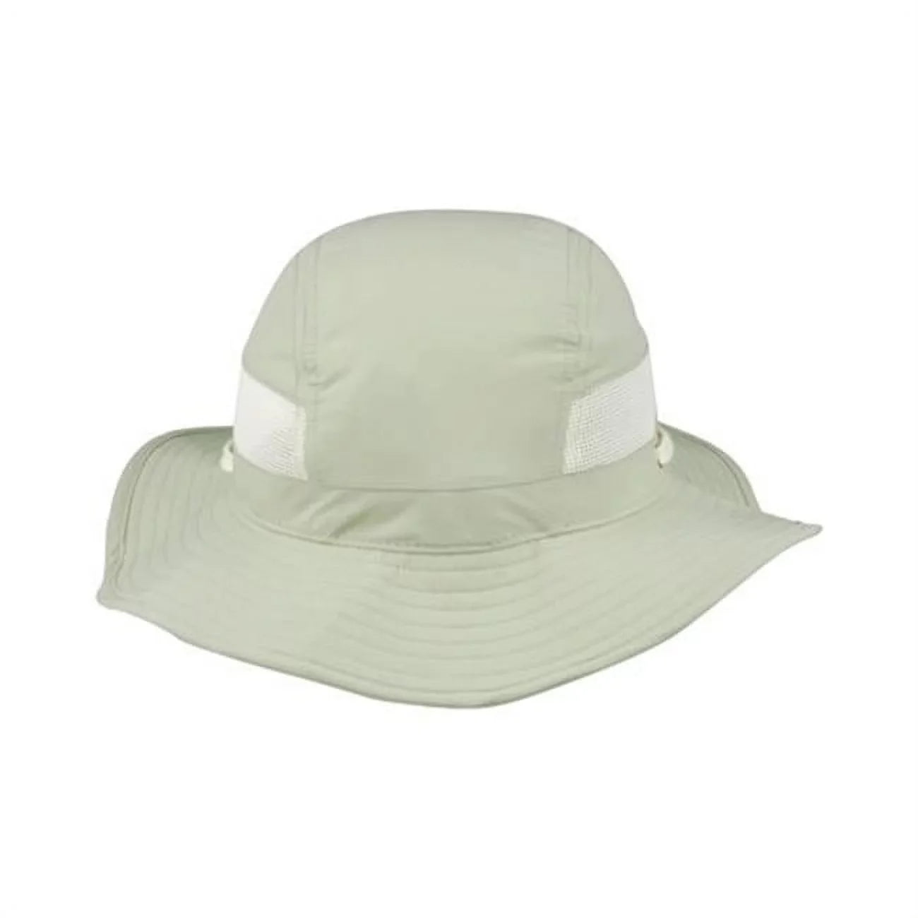 J7215 Taslon UV Bucket Hat With Roll-Up Flap, Khaki - Sizemall