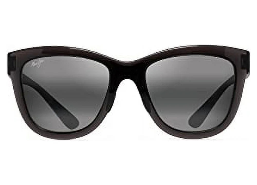 Maui Jim Women's Anuenue Polarized Classic Sizeunglasses, Translucent Grey/Neutral Grey, Medium