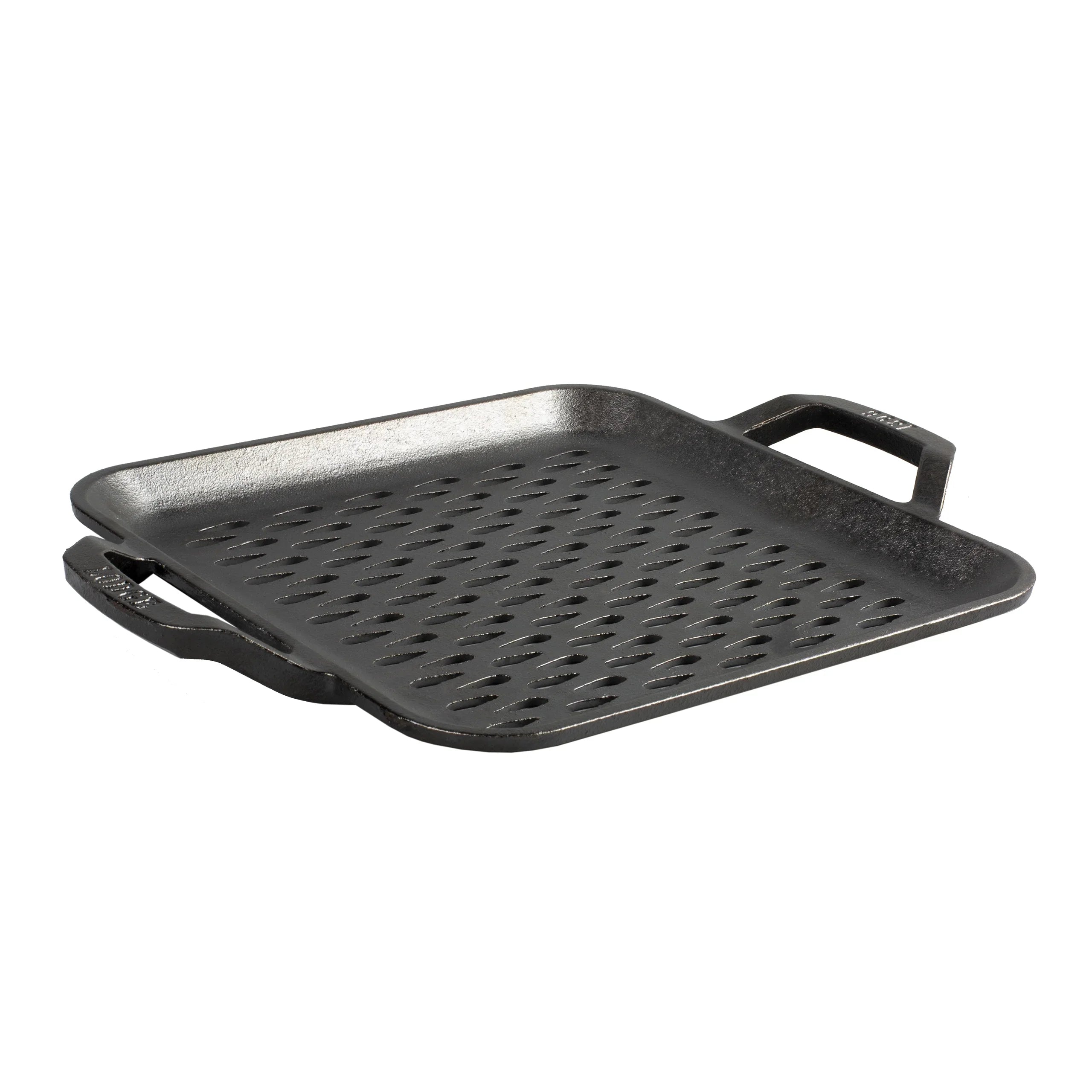 Lodge LC11SizeGT 11 inch Cast Iron Sizequare Grill Topper