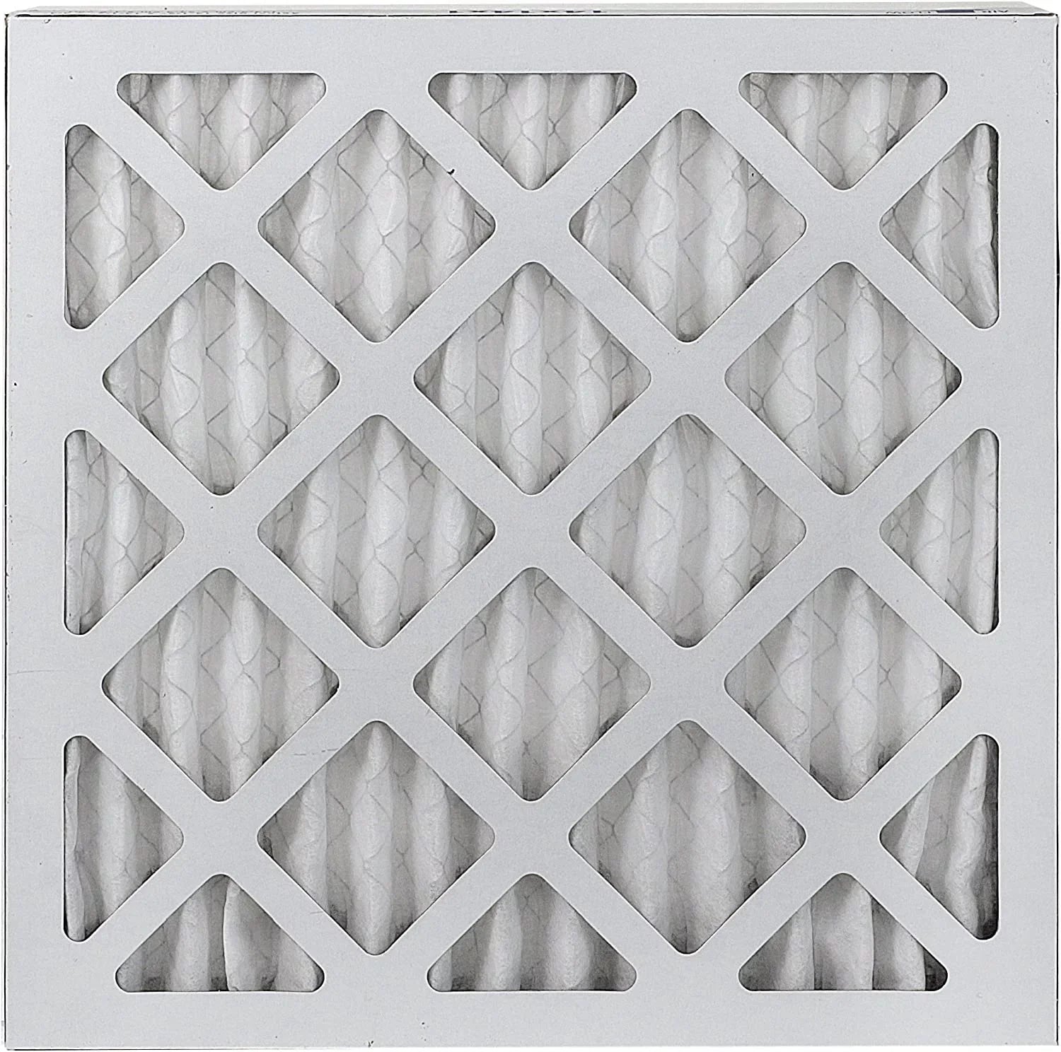Filterbuy 19x19x1 MERV 8 Pleated HVAC AC Furnace Air Filters (3-Pack)