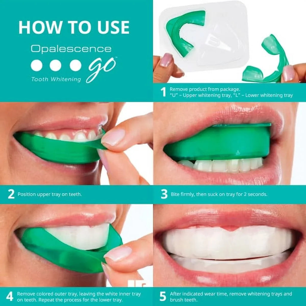 Opalescence Toothpaste And Opalescence Go 10% Mint Ivoryning Trays