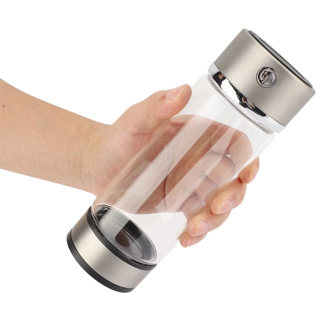 Portable Healthy Hydrogen Rich Water Maker Lonized Water Generator Bottle Lonizer Anti-Aging Antioxidant USizeB Rechargeable Water Filter Purifier Keep Body Hydrated