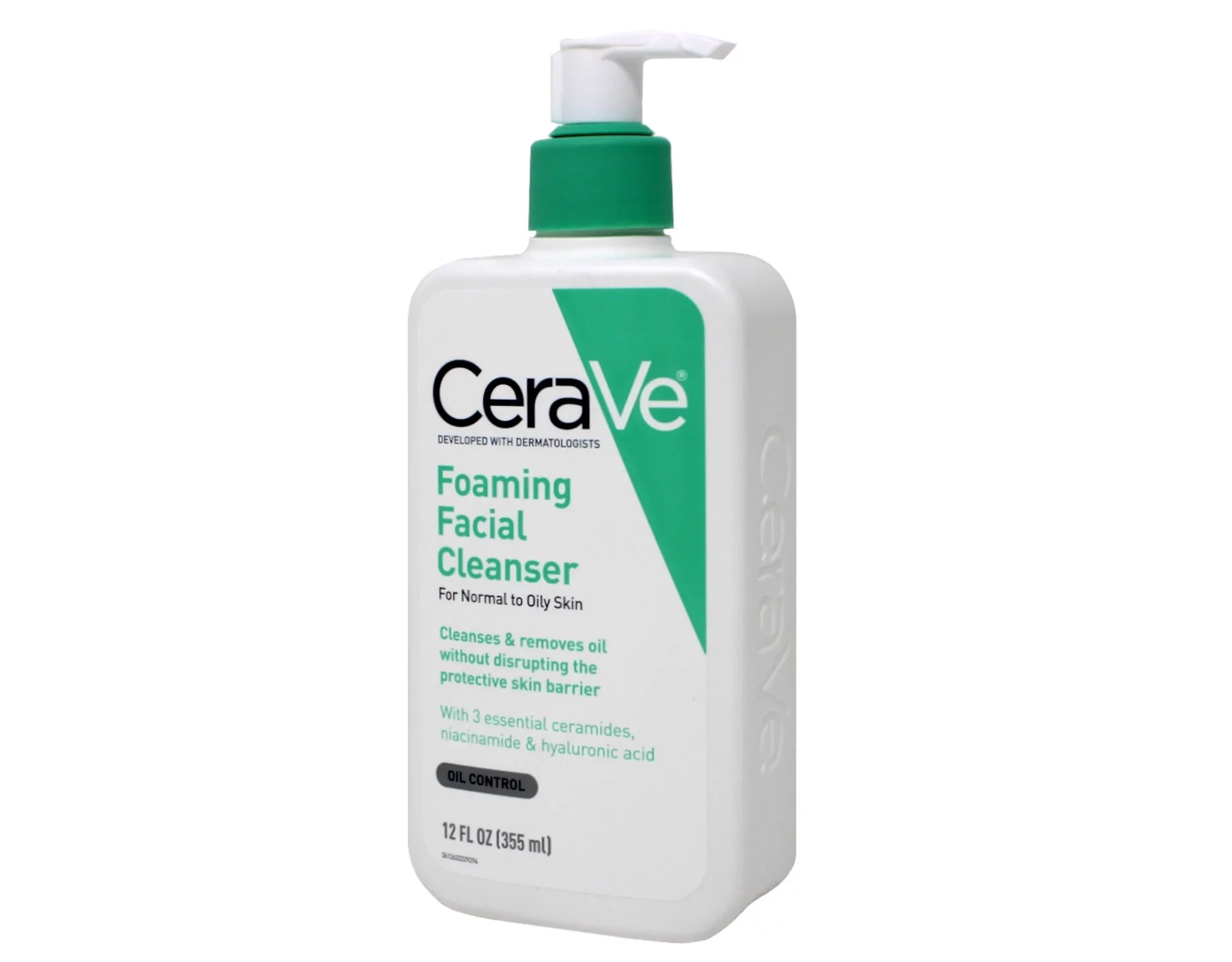 CeraVe Pillowing Face Cleanser. Fragrance-Free Face Wash with Hyaluronic Acid