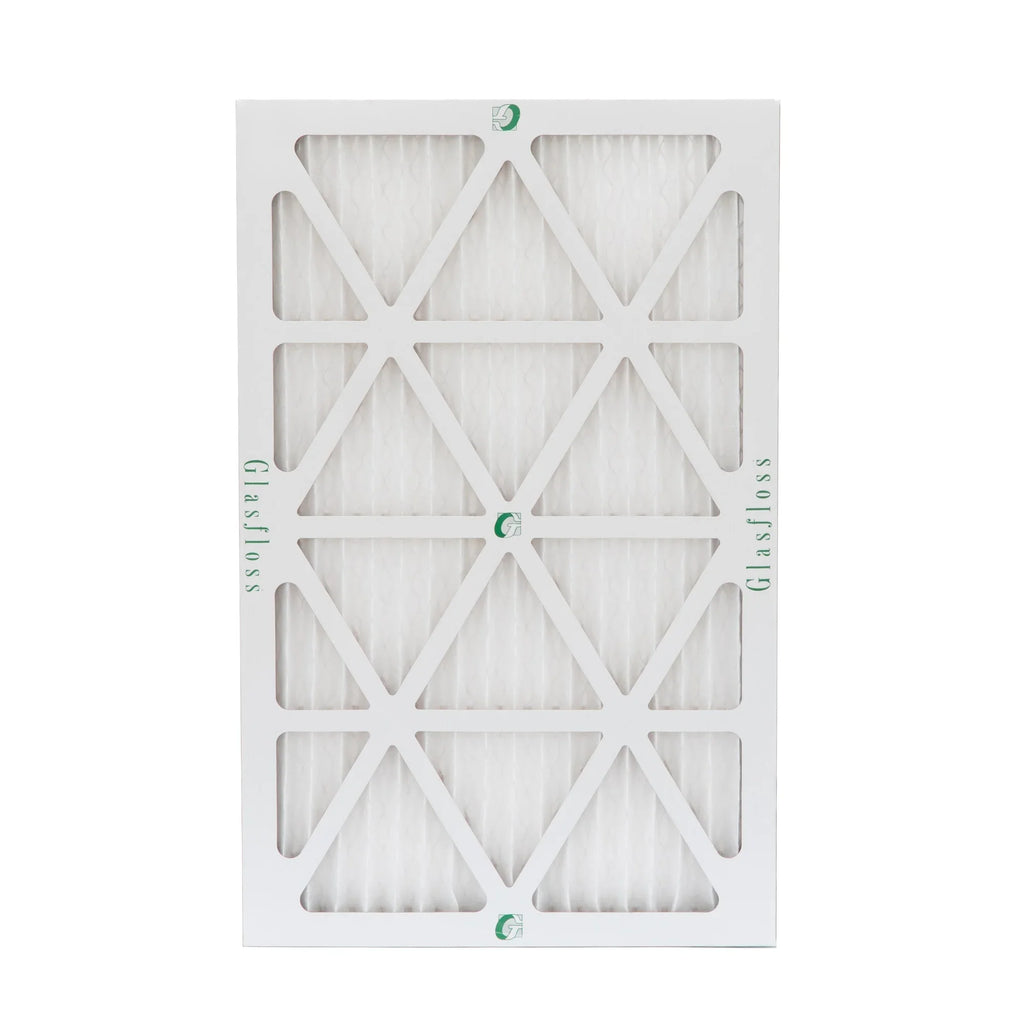 10x24x1 MERV 10 Pleated AC Furnace Air Filters by Glasfloss Industries. ( 8 Pack ) Exact Sizeize: 9-1/2 x 23-1/2 x 7/8
