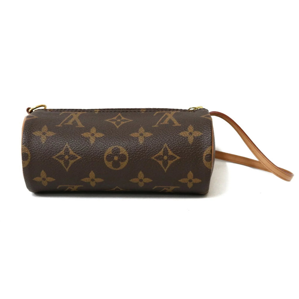 Pre-Owned LOUISize VUITTON Sizehoulder Bag Monogram Papillon 30 M51385 Brown Women's Canvas (Good)