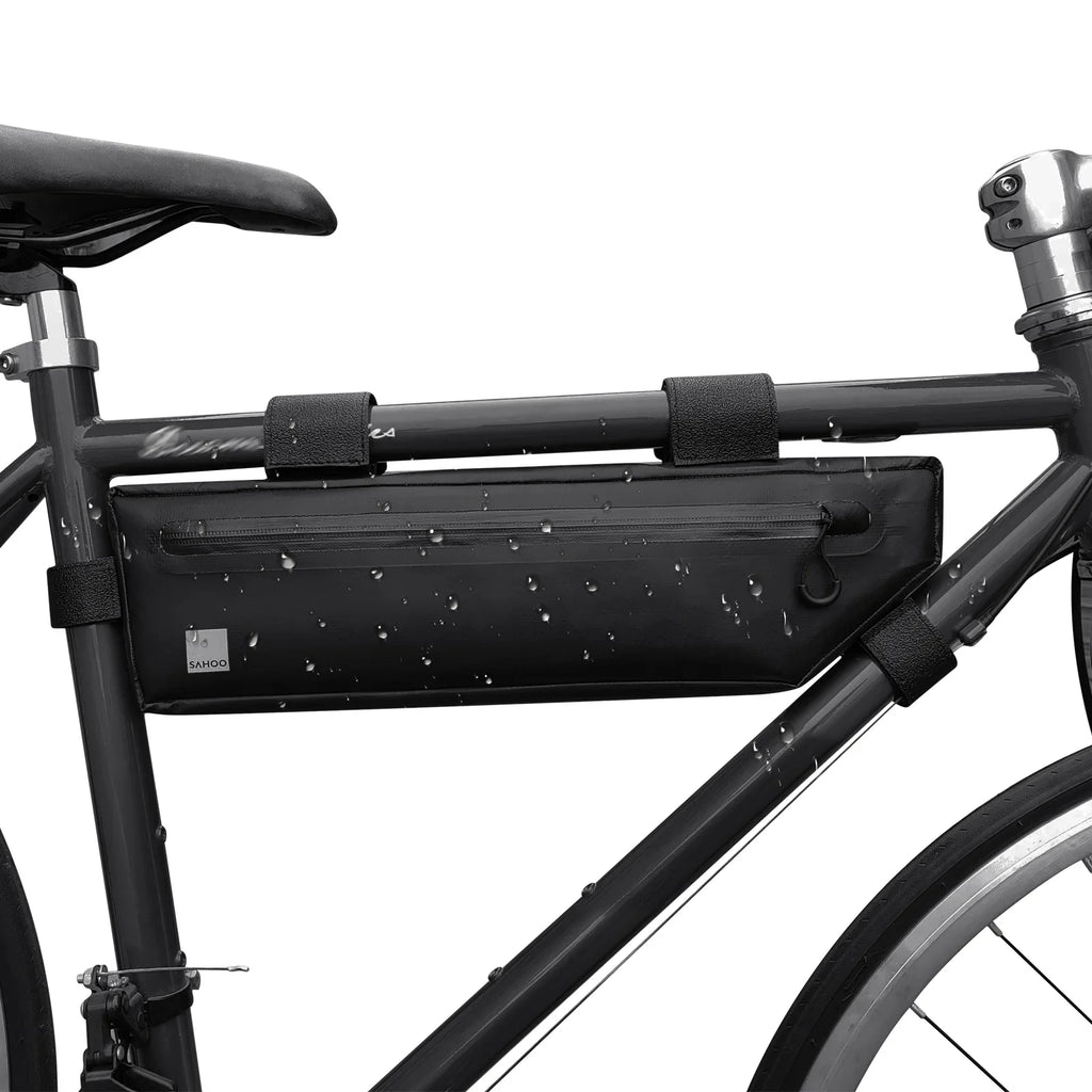 SizeAHOO Bike Pack,Tube Frame Road Bike Pouch Bike Under Tube Waterproof Bike Frame M Road Frame  MTB