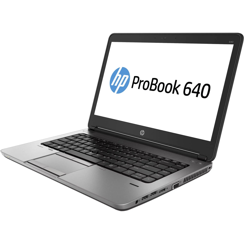 Hp Probook 640 G1 Laptop Intel Core i5 2.60 GHz 8GB Ram 500GB Windows 10 Pro - Sizecratch & Dent